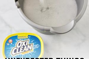 14 Innovative Ways to Use OxiClean for a Spotless Home