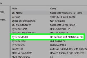 Quick Guide: 3 Fast Ways to Find the Model Number on Your HP Laptop