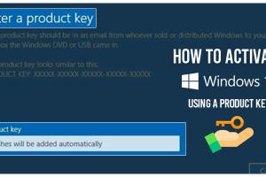 2 Simple Methods to Activate Your Windows Product Key Effortlessly