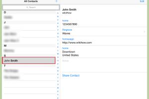 Effortless Ways to Add New Contacts on Your iPad