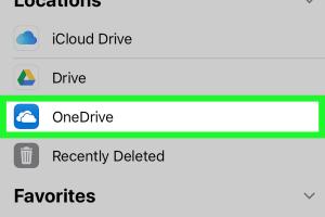 Seamlessly Integrate OneDrive with Your iPhone or iPad Files App