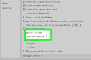 Mastering Excel: The Complete Guide to Change Commas to Dots
