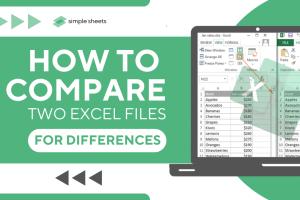 A Comprehensive Step-by-Step Guide to Effectively Compare Two Excel Files