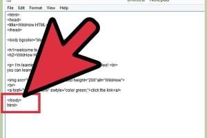 Create a Simple Webpage Using Notepad: A Comprehensive Guide