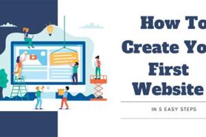 Step-by-Step Guide to Create Your First Website Without Coding