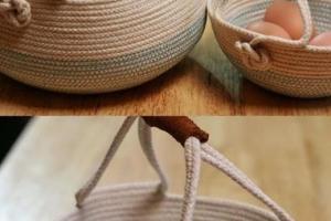 Creative DIY Rope Baskets: 3 Unique Designs for Home Organization