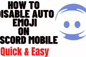 3 Easy Methods to Disable Auto-Emoji on Discord for a Cleaner Chat Experience