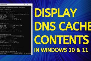 Mastering Your DNS Cache: A Comprehensive Guide to Displaying DNS Cache Contents