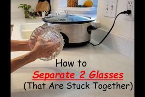 Effective Techniques to Separate Two Glasses Stuck Together