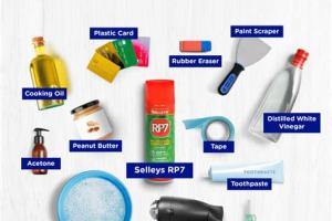 Effective Ways to Remove Sticker Residue with Household Products