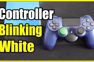 How to Resolve a Flashing White PlayStation 4 Controller: A Comprehensive Guide