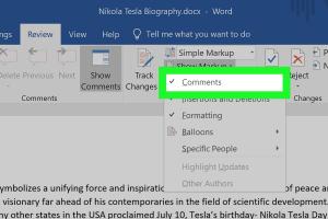 4 Simple Methods to Effectively Hide or Delete Comments in Microsoft Word