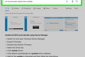 Unlocking the Power: How to Activate the Touch Screen on Your HP Laptop