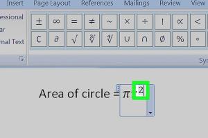 Mastering Exponents in Microsoft Word: A Comprehensive Guide