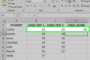 Mastering Excel: How to Add Two Cells with Summed Formulas for Optimal Data Management