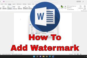 Mastering Watermarks: A Comprehensive Guide to Adding Watermarks in Microsoft Word