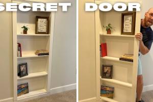 How to Build a Hidden Door Bookshelf: Step-by-Step Guide for DIY Enthusiasts
