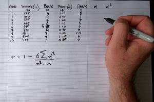 Mastering Spearman's Rank Correlation Coefficient: A Step-by-Step Guide