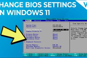 Mastering Your Windows PC: A Complete Guide to Changing BIOS Settings