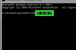 Mastering Time: How to Change Computer Date and Time Using Command Prompt