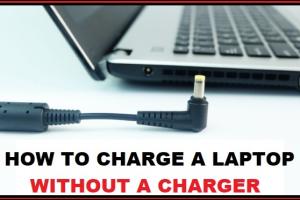 Innovative Ways to Charge Your Laptop Battery Without a Charger