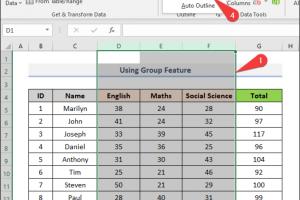 Mastering Excel: How to Effectively Collapse Columns for Better Data Management