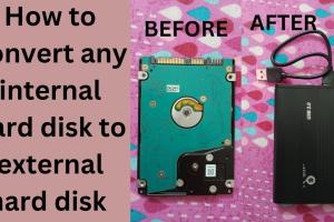 Transforming Your Internal Hard Drive into an External Storage Solution: A Comprehensive Guide