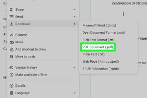 Mastering PDF Conversion: A Comprehensive Guide to Converting Microsoft Word Documents to PDF