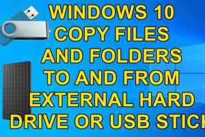 Effortless Guide to Copying Files to an External Hard Drive