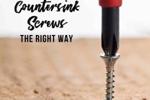 Mastering Countersinking: A Comprehensive Guide to Perfectly Set Screws