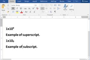 Mastering Superscript and Subscript in MS Word: A Complete Guide