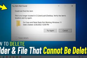 Ultimate Guide to Deleting Unremovable Files: Step-by-Step Solutions