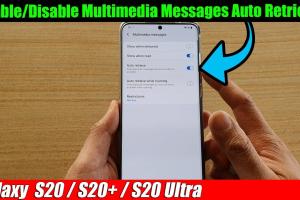 Mastering Your Samsung Galaxy: A Complete Guide to Disabling Multimedia Messaging
