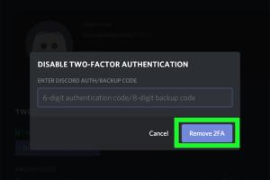 Step-by-Step Guide to Disabling Two Factor Authentication on Discord