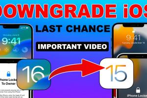 Step-by-Step Guide: Downgrading iOS on iPhone | Restore Older Versions Easily