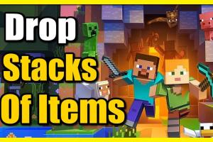Mastering Item Management: How to Drop a Stack of Items in Minecraft Like a Pro