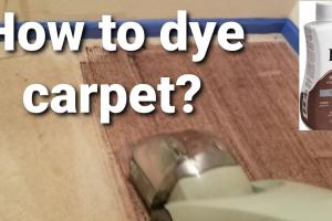 Transform Your Space: The Ultimate Guide to Dyeing Carpet for a Fresh Look