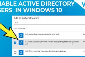 Step-by-Step Guide to Enabling Active Directory in Windows 10