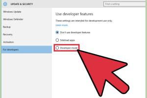 Unlocking Windows 10: A Comprehensive Guide to Enabling Developer Mode on Your PC
