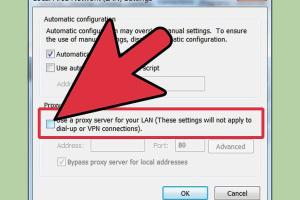 Step-by-Step Guide to Enter Proxy Settings in Internet Explorer