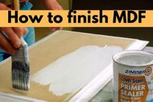 Mastering the Art of Finishing MDF: A Comprehensive Guide