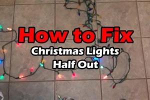 Ultimate Guide: How to Fix Half-Out Christmas Lights for Bright Festivities