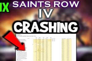 Ultimate Guide to Fix Saints Row 4 Crashes: Solutions & Tips