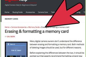 Ultimate Guide on How to Format a Memory Card for Optimal Performance