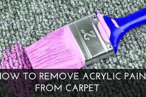 Ultimate Guide: Effective Ways to Remove Acrylic Paint from Carpet