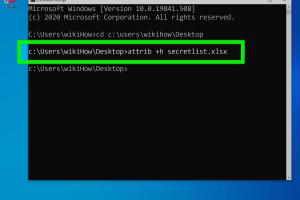 Mastering File Concealment: How to Hide Files in Windows Using CMD