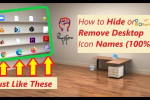 How to Effectively Hide Icon Names on Your Desktop (Windows & MacOS)