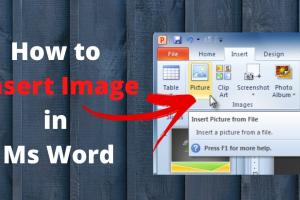 Mastering Word: How to Easily Insert Pictures into Your Document