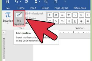 Mastering Equations: A Comprehensive Guide to Inserting Equations in Microsoft Word
