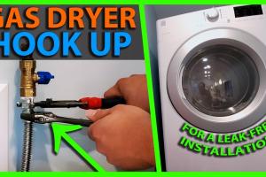 Step-by-Step Guide: How to Install a Gas Dryer Like a Pro